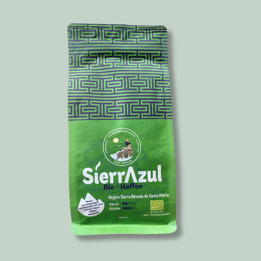 Bio-Kaffee SierrAzul 250g (ganze Bohnen)